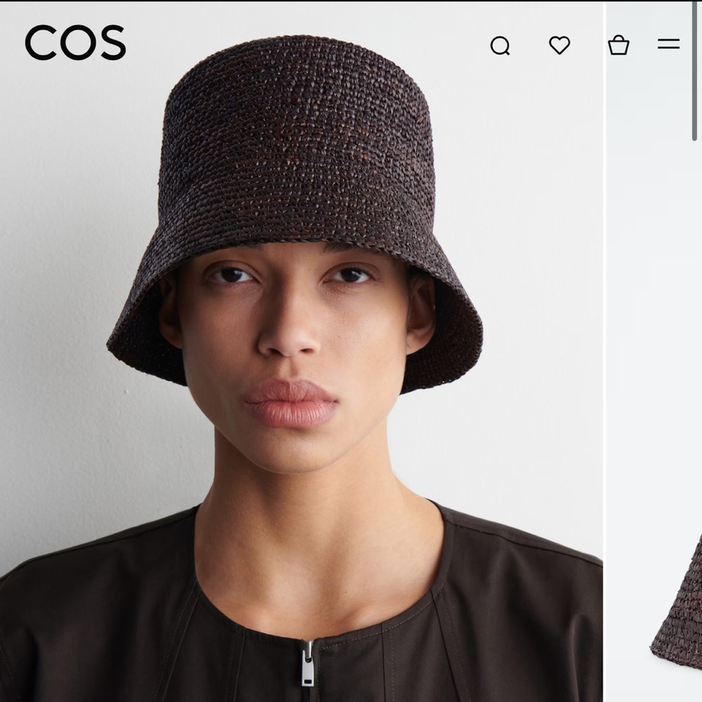 Brown Bucket Hat